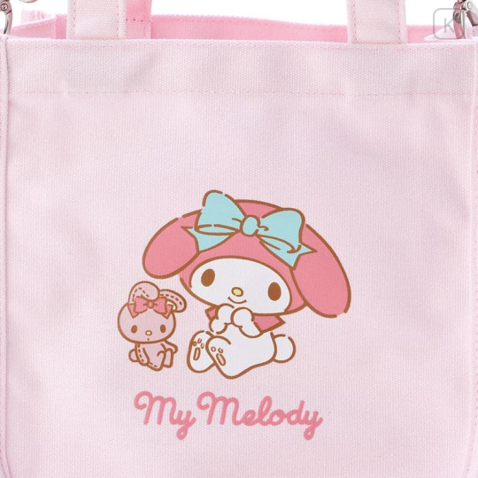 Japan Sanrio Original 2way Mini Tote Bag - My Melody - 5