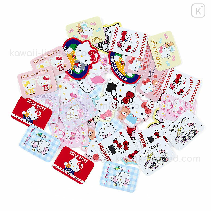 Japan Sanrio Original Sticker & Case Set - Hello Kitty