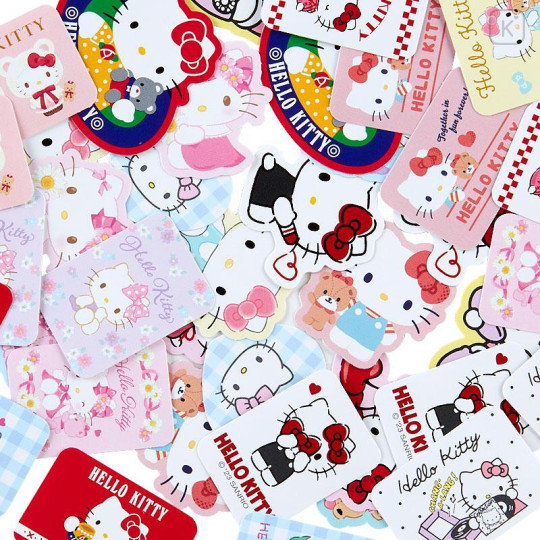 Japan Sanrio Original Sticker & Case Set - Hello Kitty - 6