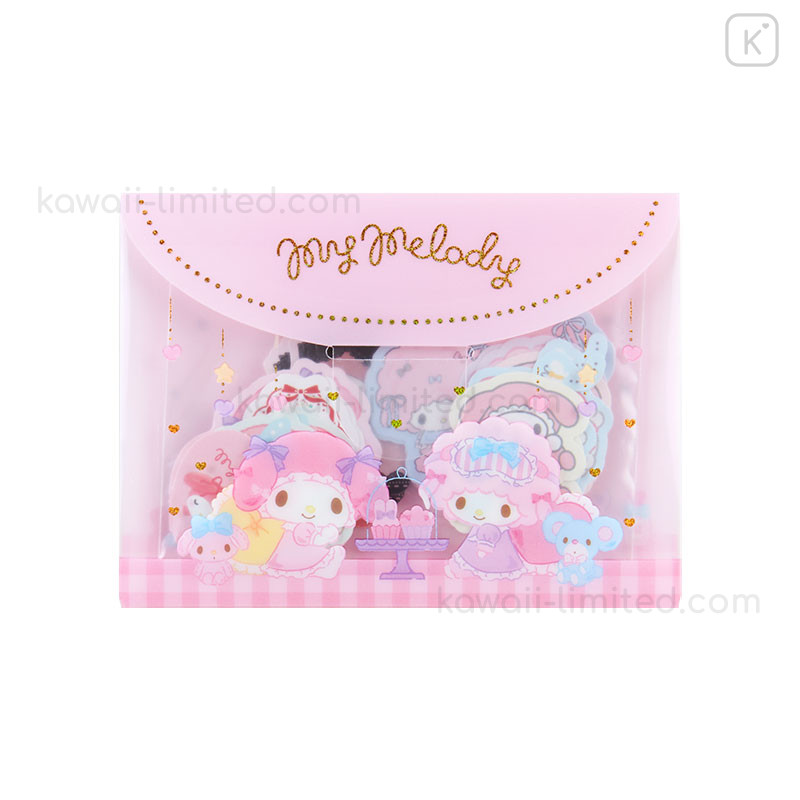 Japan Sanrio Original Sticker & Case Set - My Melody