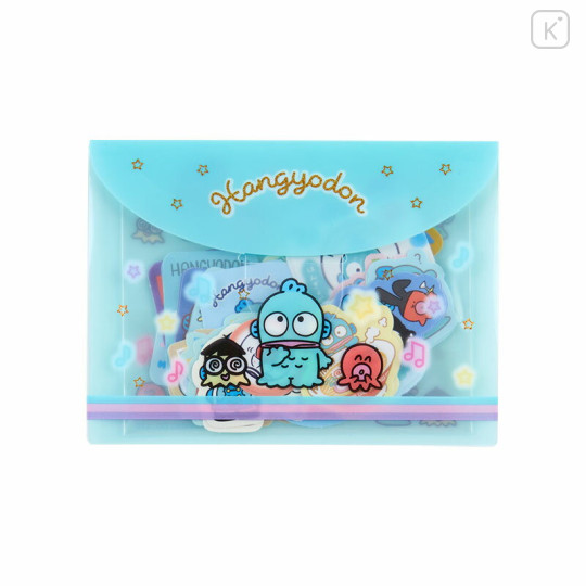 Japan Sanrio Original Sticker & Case Set - Hangyodon - 1