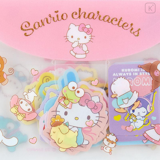 Japan Sanrio Original Sticker & Case Set - Sanrio Characters - 4