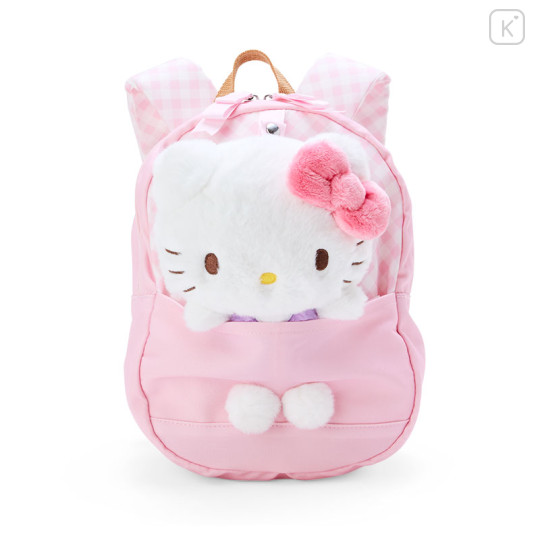Japan Sanrio Original Plush Kids Backpack - Hello Kitty - 1