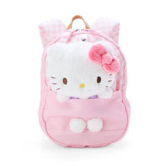 Japan Sanrio Original Plush Kids Backpack - Hello Kitty