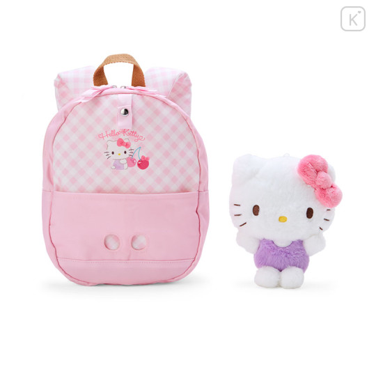 Japan Sanrio Original Plush Kids Backpack - Hello Kitty - 2