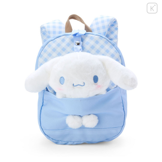 Japan Sanrio Original Plush Kids Backpack - Cinnamoroll - 1