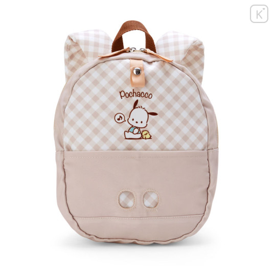 Japan Sanrio Original Plush Kids Backpack - Pochacco - 3