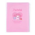 Japan Sanrio Original A4 Zipper Closure 6-Pocket Clear File - My Melody - 1