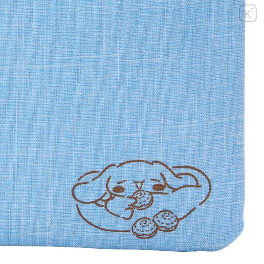 Japan Sanrio Sagara Embroidery Flat Pouch - Cinnamoroll / Dangling - 5