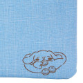 Japan Sanrio Sagara Embroidery Flat Pouch - Cinnamoroll / Dangling - 5