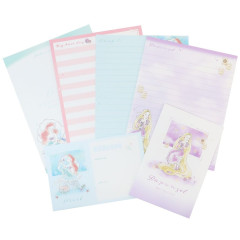 Japan Disney Letter Set - Ariel & Rapunzel