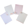 Japan Sanrio Letter Set - Kuromi & Melody / Fluffy Cloud & Flora - 2