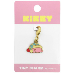 Japan Kirby Tiny Metal Charm - Sleeping