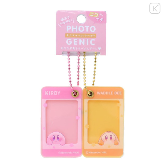 Japan Kirby ID Photo Holder Set - Kirby & Waddle Dee / Enjoy Idol - 2