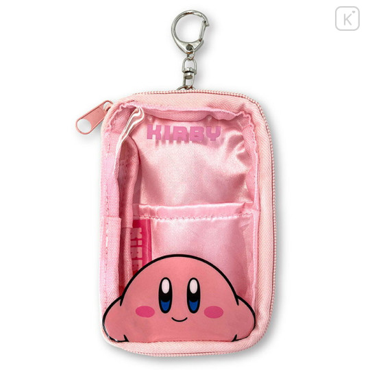 Japan Kirby Clear Card Pouch - Kirby / Pink - 1