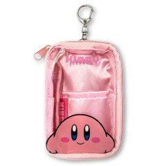 Japan Kirby Clear Card Pouch - Kirby / Pink
