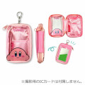 Japan Kirby Clear Card Pouch - Kirby / Pink - 2