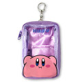 Japan Kirby Clear Card Pouch - Kirby / Purple - 1