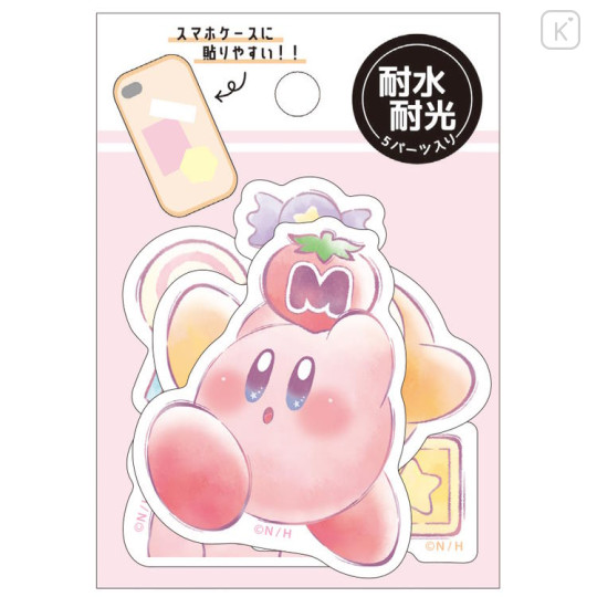 Japan Kirby Vinyl Deco Sticker Set - Kirby & Waddle Dee / Dream Land - 1