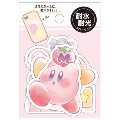 Japan Kirby Vinyl Deco Sticker Set - Kirby & Waddle Dee / Dream Land