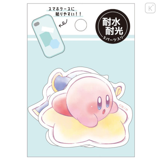 Japan Kirby Vinyl Deco Sticker Set - Kirby & Friends - 1