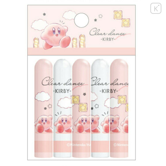 Japan Kirby Pencil Cap 5pcs Set - Kirby : Dance - 1