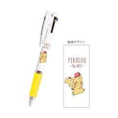 Japan Pokemon Jetstream 3 Color Multi Ballpoint Pen - Pikachu : Pokeball