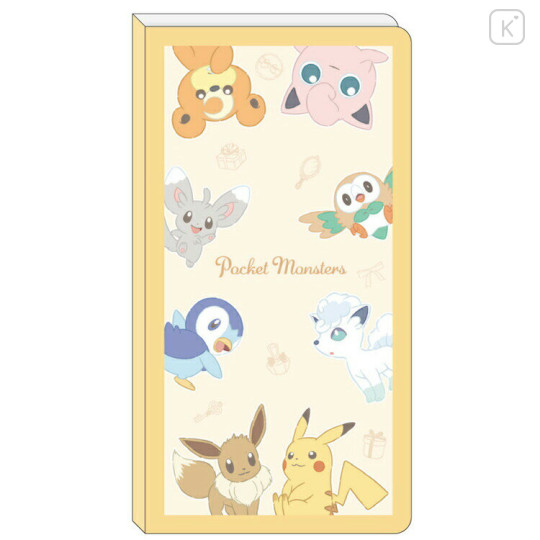 Japan Pokemon Fusen Sticky Notes & Memo Pad - Pikachu / Gathering Friends - 1