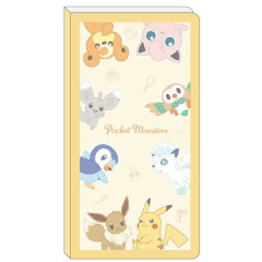 Japan Pokemon Fusen Sticky Notes & Memo Pad - Pikachu / Gathering Friends