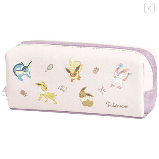 Japan Pokemon Pen Pouch Case - Eevee Evolution - 1