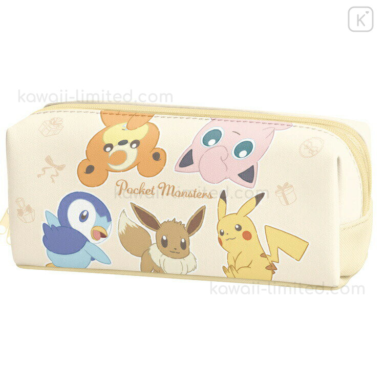 Japan Pokemon Mini Gadget Case Pouch - Pikachu / Black