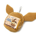 Japan Pokemon Face Reel Pass Case - Eevee - 2