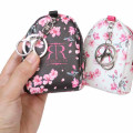 Japan Sanrio Mini Pouch - Hello Kitty : Robin Ruth Sakura Backpack Style White - 2