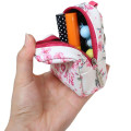 Japan Sanrio Mini Pouch - Hello Kitty : Robin Ruth Sakura Backpack Style White - 3