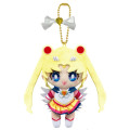 Japan Sailor Moon Ball Chain Mascot Felt Plush - Super Sailor Moon / Movie Cosmos - 1