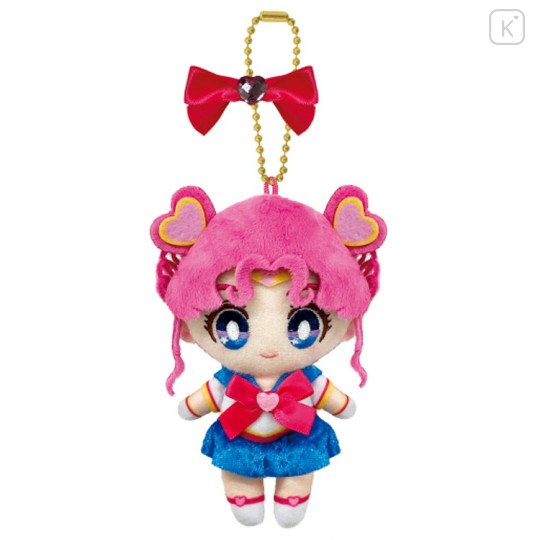 Japan Sailor Moon Ball Chain Mascot Felt Plush - Sailor Chibi Chibi Moon : Movie Cosmos - 1