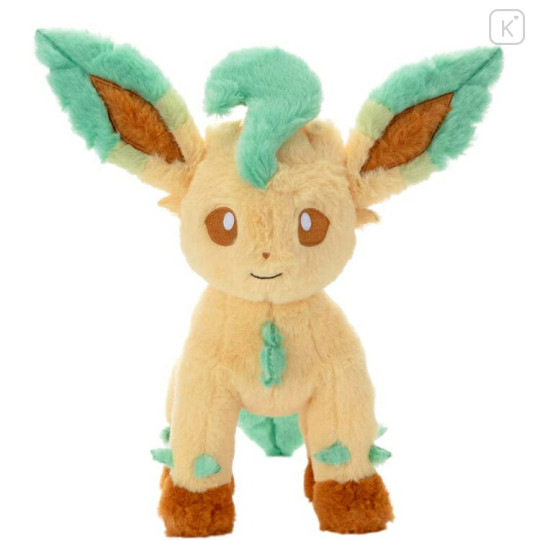 Japan Pokemon Plush Toy (M) - Eevee Evolution / Leafeon - 1