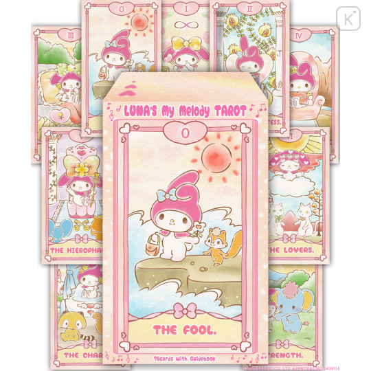 Japan Sanrio Luna's Tarot Card - My Melody - 1