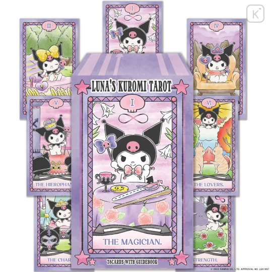Japan Sanrio Luna's Tarot Card - Kuromi - 1