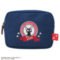 Japan Ghibli Embroidery Pouch - Kiki's Delivery Service : Jiji Navy - 1