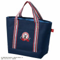 Japan Ghibli Embroidery Tote Bag - Kiki's Delivery Service : Jiji Navy - 1