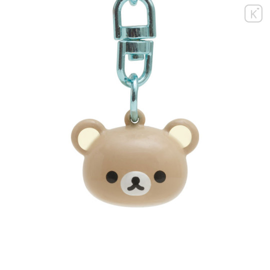 Japan San-X Bell Keychain - Rilakkuma : Sun Camping - 2