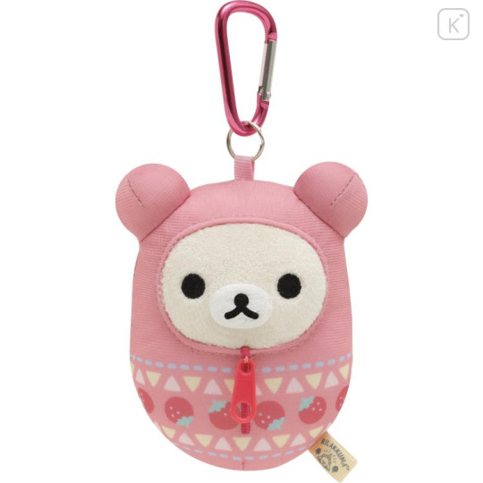 Japan San-X Hanging Plush - Korilakkuma / Sun Camping - 1