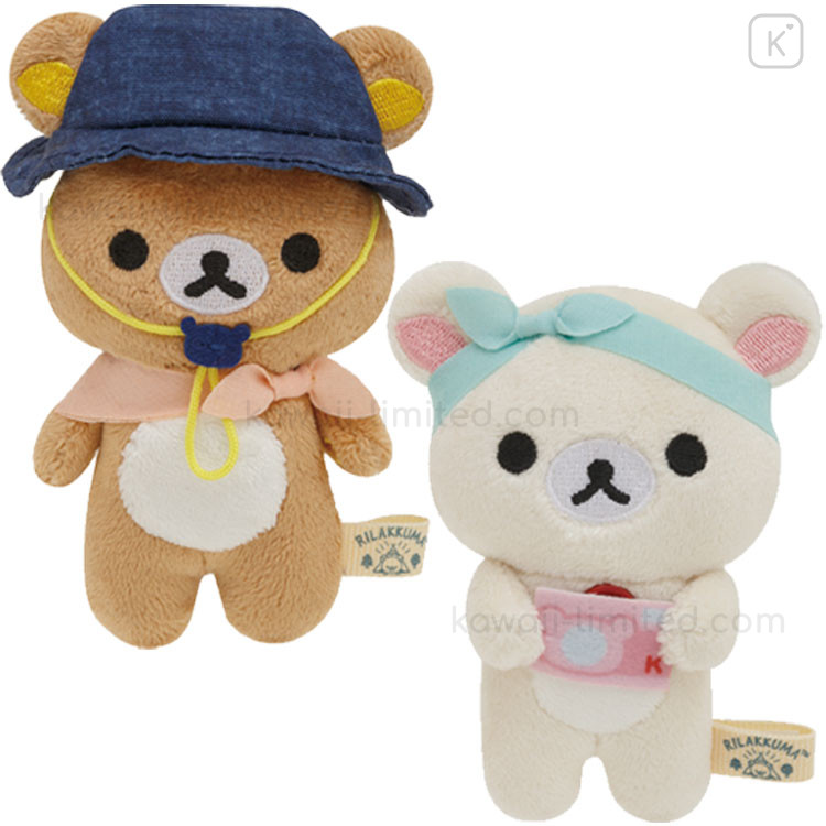 Japan San X Tenori Plush Ss Pcs Set Rilakkuma Sun Camping Kawaii Limited