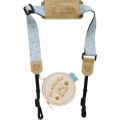 Japan San-X Camera Shoulder Strap - Rilakkuma : Sun Camping - 1