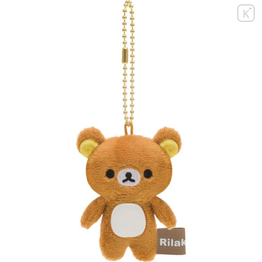 Japan San-X Keychain Mini Plush Cleaner - Rilakkuma - 1