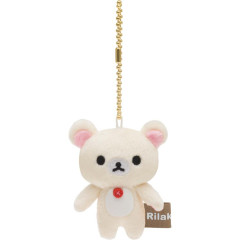 Japan San-X Keychain Mini Plush Cleaner - Korilakkuma