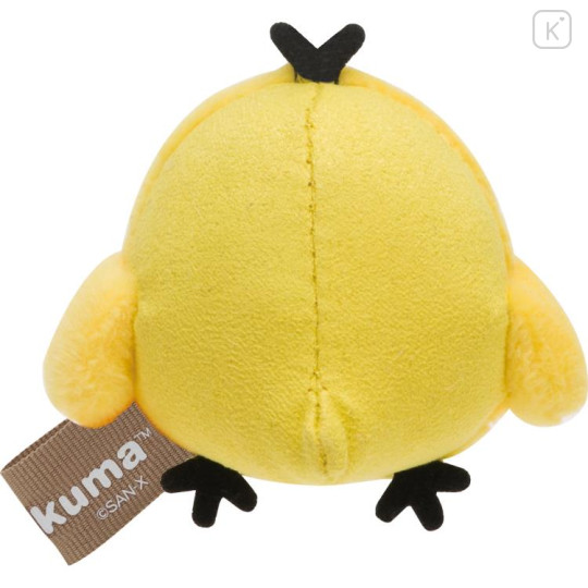 Japan San-X Keychain Mini Plush Cleaner - Kiiroitori - 2