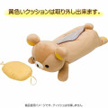 Japan San-X Plush Tissue Cover with Yellow Cushion Cleaner - Rilakkuma - 2