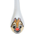 Japan Disney Ceramic Spoon - Dale Face / White - 2